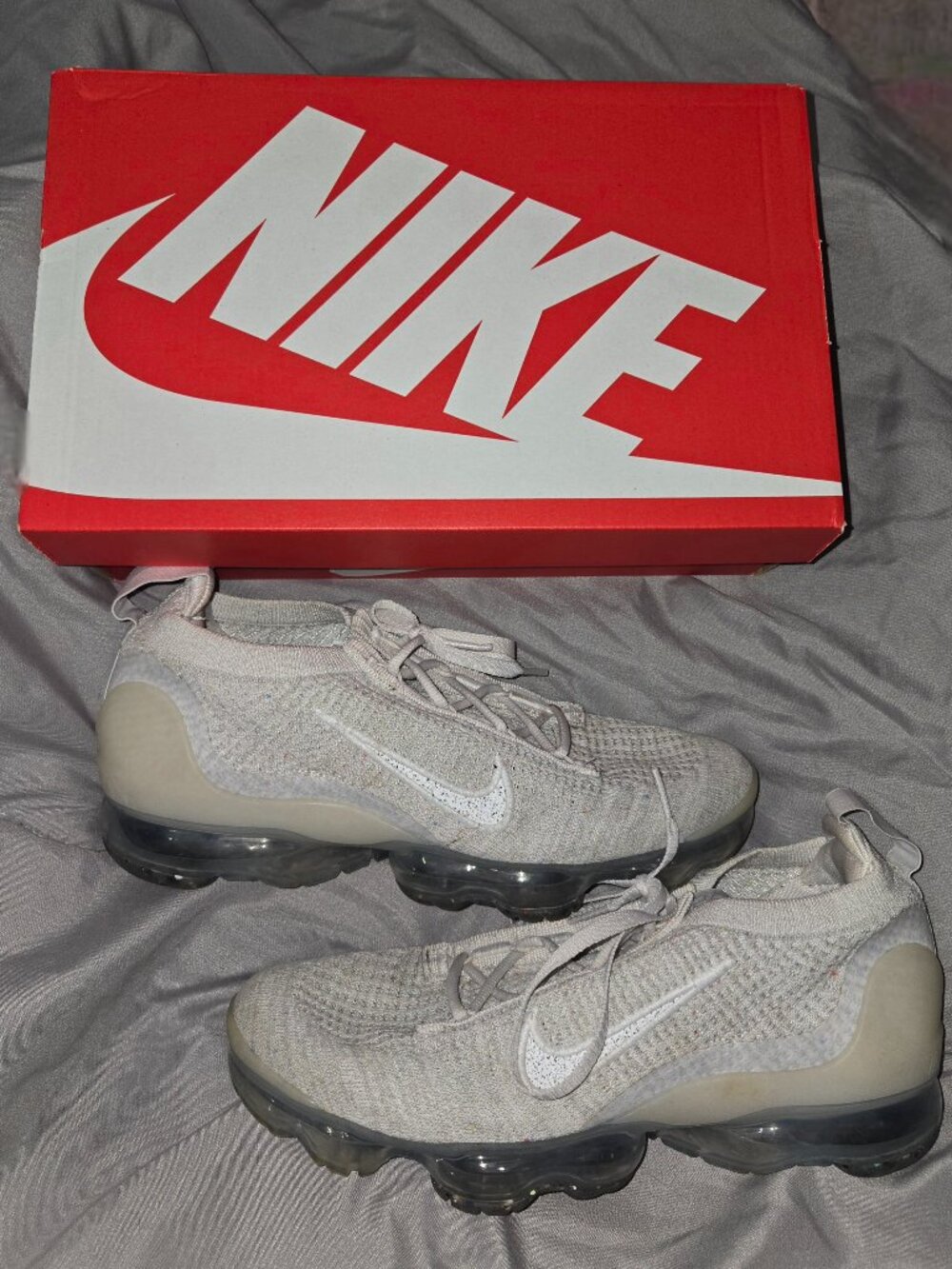 Size 9 Nike Shoes | Nike Vapormax Flyknit- Oatmeal Color